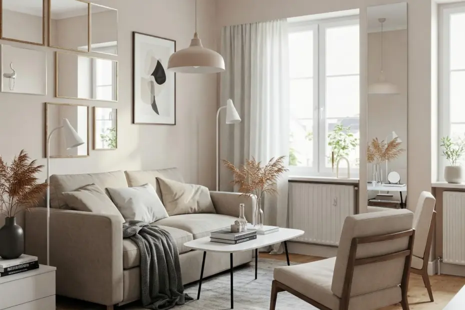 Sala Pequena, Grande Estilo: Como Decorar e Ampliar o Espaço Visualmente